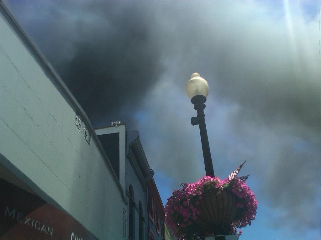 Beginning of Hook Fire FamousDC FamousDC